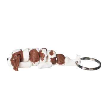 Brelok do kluczy Cavalier King Charles – brelok 3D pies, designerski gadżet